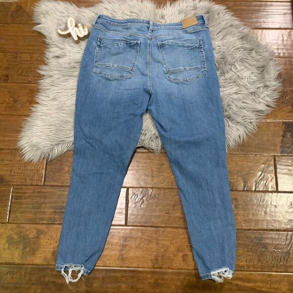 BKE Womens Jeans Gabby Curvy High Rise Ankle Skinny Medium Wash Size 31 - Picture 3 of 7